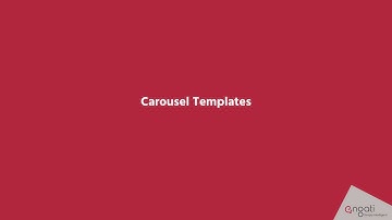 Step #2 (b) - Carousel Templates