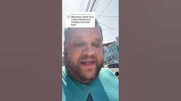 time machine vs holodecks