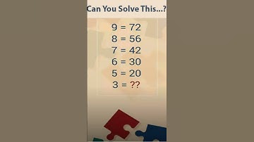 Tricky puzzle part 10 #brainteasers #howtosolvemathspuzzles #maths #logicpuzzles #education #viral