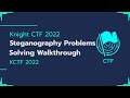 Knight CTF 2022 Steganography Challenge Walkthrough 🕵️‍♂️ | KCTF 2022