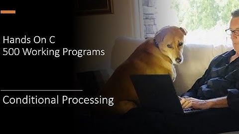 C Programming Conditional Processing
