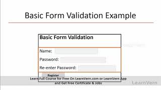 What Is Validation In Javascript In Hindi - Free On LearnVern
