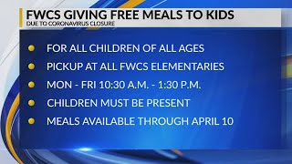 FWCS offering free meals