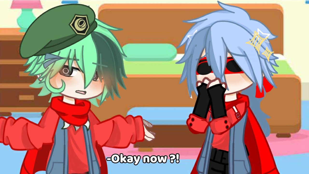 My boyfriend's Clothes ?! |HTF/GachaClub|  (Flippy×Splendid) 💙💚 (read desc.)