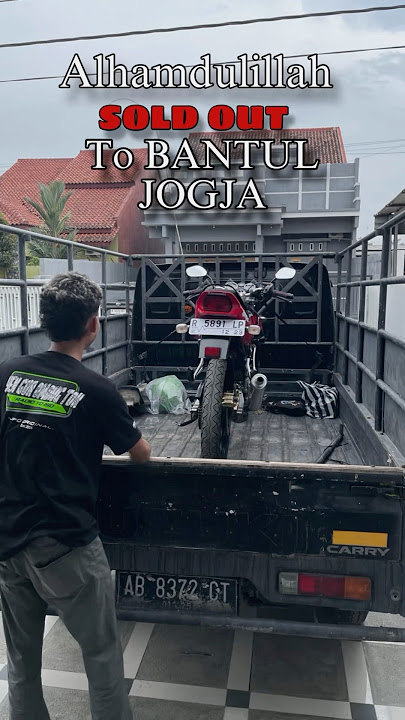 Alhamdulillah #sold Ninja ss Red Zebra to #bantul #jogja 😇 #kawasaki #ninja #2stroke #automobile