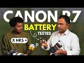 Canon R7 Battery Life - Long Lasting?