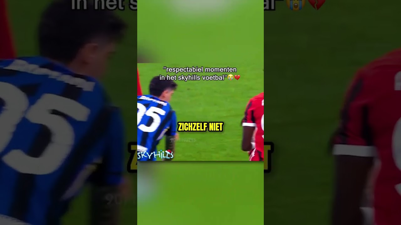 respect momenten in voetbal deel 13 🙏❤️ #respectfootball #voetbal #grappig #viraal #shorts