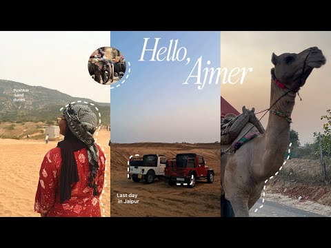 TRAVEL Vlog: Ajmer, INDIA, Girls trip | Nigerian International Student in India🇳🇬🇮🇳