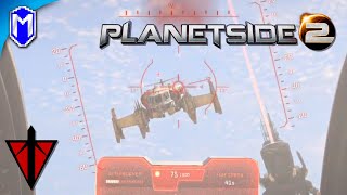 PlanetSide 2: Colossus - Some More Flying Practice In My ESF - TR - PlanetSide 2 Gameplay 2020