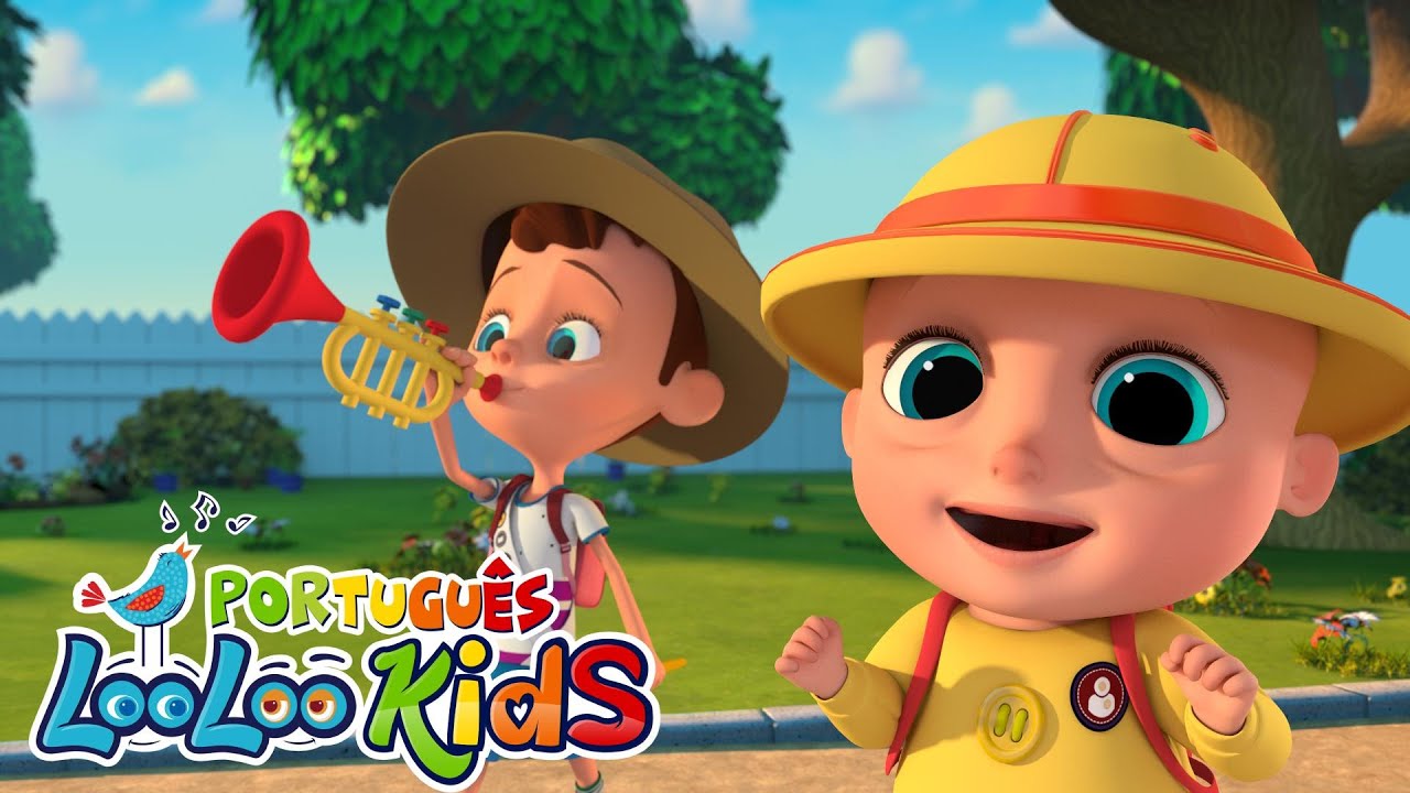 Infantis Músicas em Português - Amo as Montanhas 😁 Músicas para Criancas Dançar