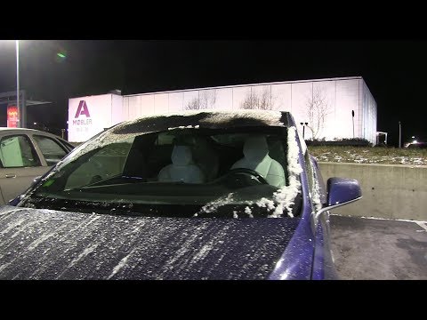 Model X Windscreen Cracked All The Way Youtube