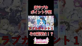 2026年3月の新ラブカポイント予想と結果 #ラブライブカードゲーム #ラブカ