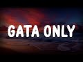 FloyyMenor FT Cris MJ - GATA ONLY (Letra)