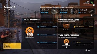 Season 10 Week 3 Task Force Challenge - Ghost Recon Wildlands