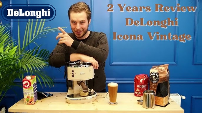 DELONGHI Cafetera Espresso Delonghi Icona Vintage Beige Ecov311Bg