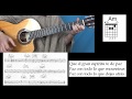 QUÉ  EL GRAN ESPÍRITU TE DE PAZ 🌟 Canto nativo - Guitar Tutorial - Tablatura - Native Chant