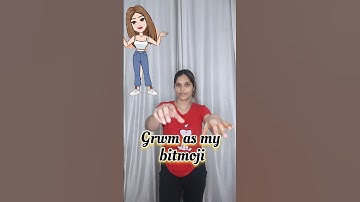 Grwm as my bitmoji #bitmoji #snapchat #snapchatbitmojichallenge #bitmojistories #grwmoutfit