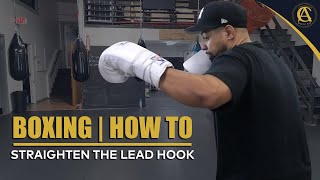 Boxing  How To   Straighten The Lead  Hook