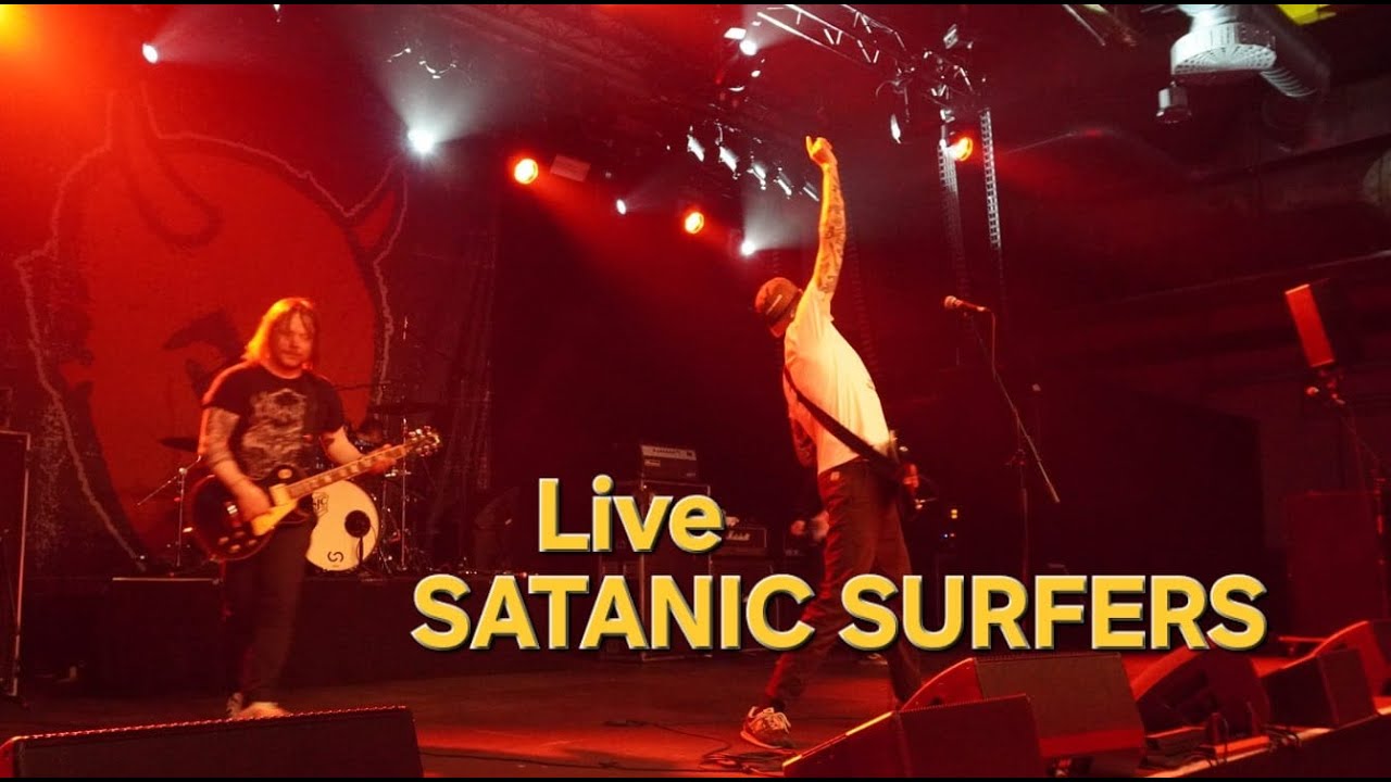 SATANIC SURFERS "Sunshiny Day" and "Head under Water" live in Stuttgart at Wizemann / SBÄM Fest 2024
