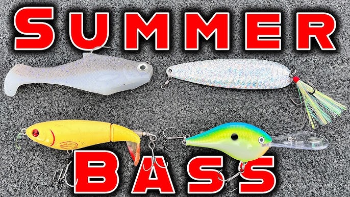 Top 5 Baits For July Bass Fishing! 