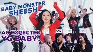 FANS BIG 4 REACT TO BABYMONSTER 베이비몬스터 'SHEESH' MV