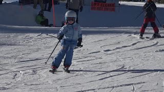Skiers and snowboarders get their first turns of the season at Bogus Basin