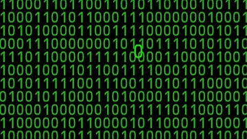 Binary Number Coding Visuals | Free Matrix Animation | Sky Fx