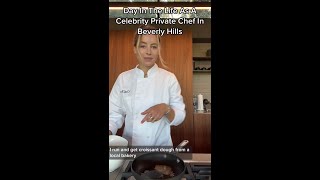 A Day In The Life As A Private Celebrity Chef in Beverly Hills & Tito needed his debut. #ChefBae