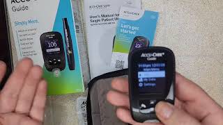 Accu-Chek Guide Glucose Monitor Starter Kit for Diabetic Blood Sugar Testing: Meter 30 Guide Review