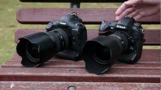 Canon 1Dx hands on (vs Nikon D4)