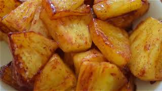 CINNAMON FRIED PINEAPPLE