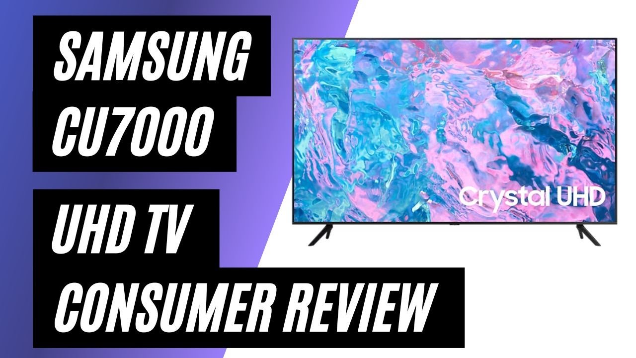 SAMSUNG 75 Class CU7000B Crystal UHD 4K Smart Television