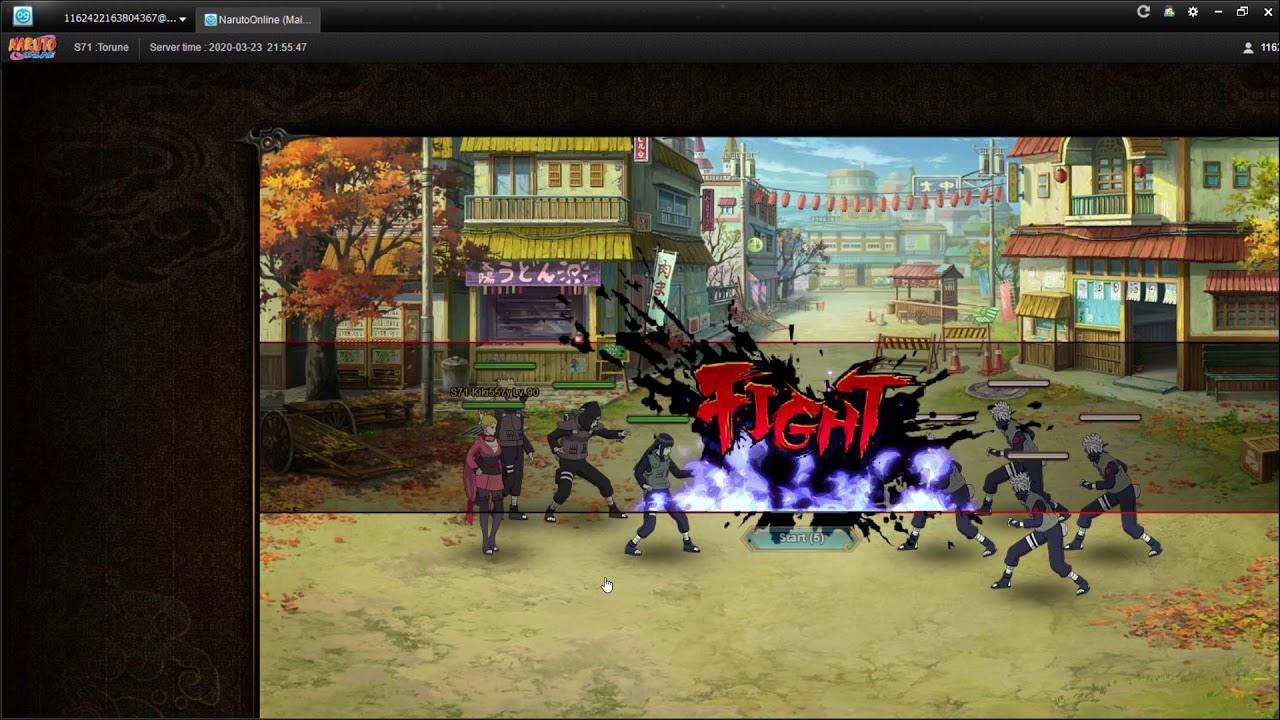 Easy 10 combo - F2P Team (Wind Main) | Naruto Online