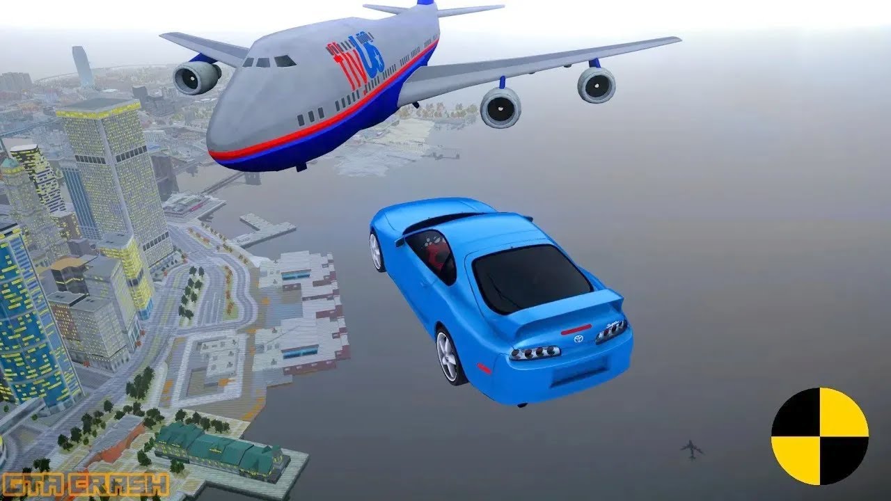 GTA 4 CRASH TESTING REAL CAR 546