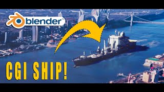 The Tanker: Blender VFX Breakdown: Compositing CG into Live Action