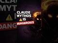 Claude Mythos Is Dangerous!! #ai #mythos #claude