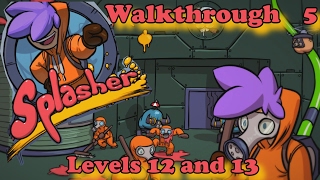 Splasher Walkthrough No Commentary | Splasher Walkthrough Part 5 | Splasher Gameplay