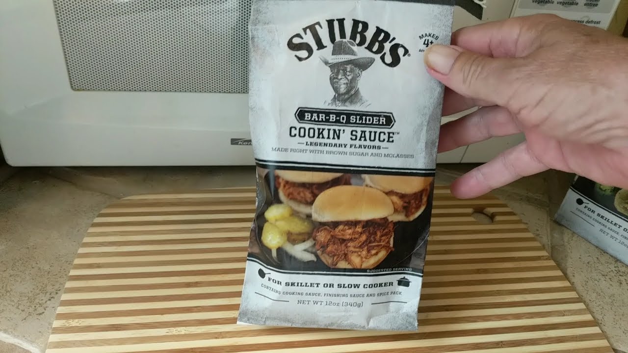Stubb's BBQ Cookin' Sauce with Pulled Pork Sliders in Crockpot YouTube