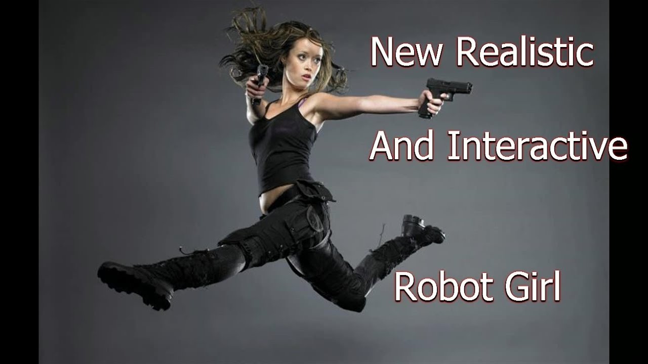 New Realistic And Interactive Robot Girl. YouTube