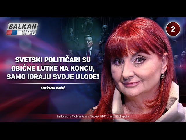 INTERVJU: Snežana Bašić - Političari su obične lutke na koncu, samo igraju svoje uloge! (29.3.2024) class=