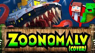 Jj And Mikey Vs Infected Ocean  Zoonomaly Theme Song cover