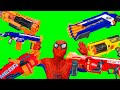 MKTD Nerf Wars : Captian Superman Nerf Battle Gun Fight Criminal Group