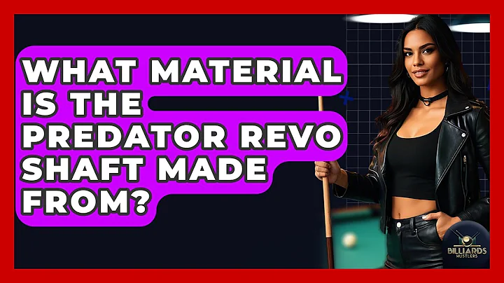 What Material Is The Predator Revo Shaft Made From? - Billiards Hustlers