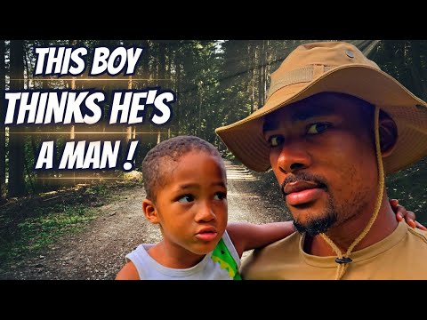 Our 2 years old baby went out by himself‼️