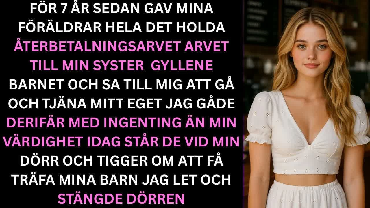 Min familj gav hela arvet till min syster 7 år senare dök de upp igen