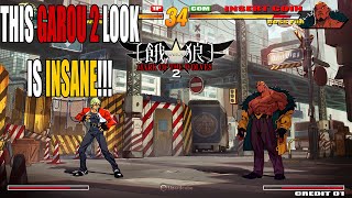 This Garou: Mark Of The Wolves 2 2D Mockup Is Insane!!!
