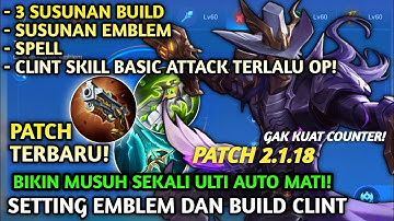 BUILD CLINT TERSAKIT 2025 AKHIR TAHUN? SET BUILD CLINT TERSAKIT 2025 EMBLEM CLINT TERBARU