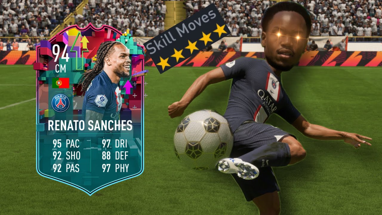 94 Level Up Renato Sanches Exe! He Is A Monster