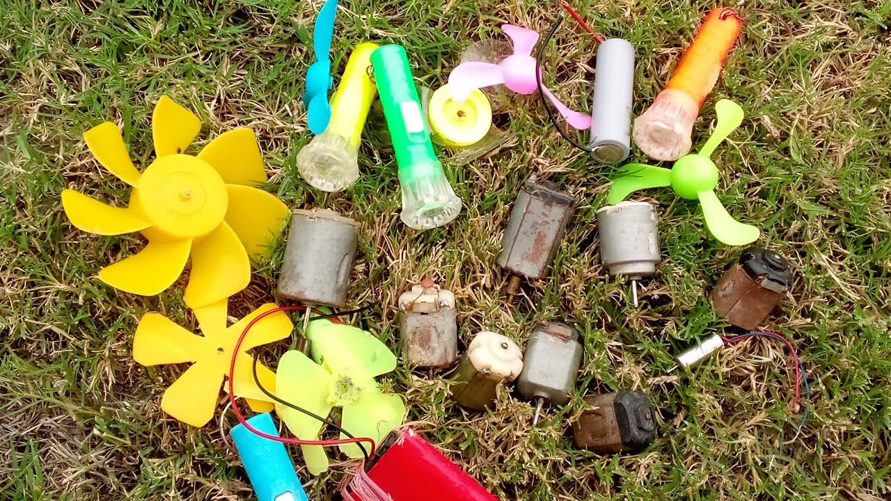 Breaking and opening toys and dc motor fan  ☢️ Toy Mini Fan🙏