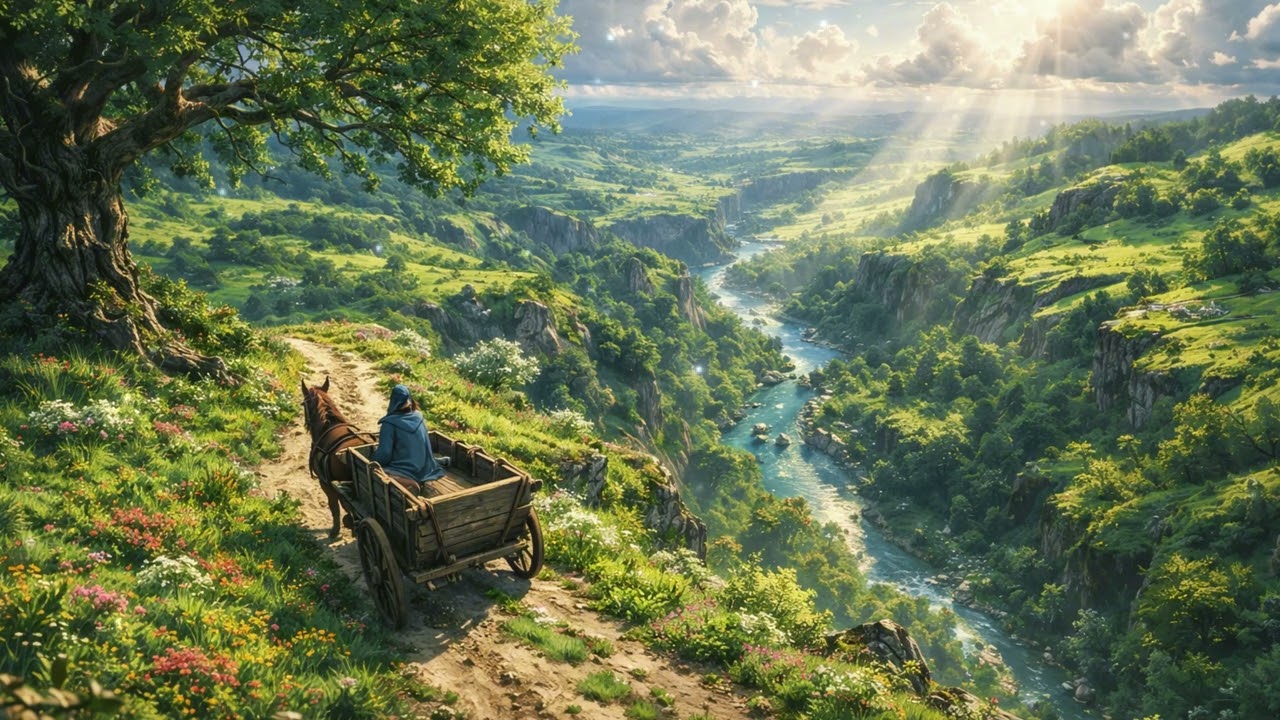 Fantasy Medieval Music for Focus & Calm  The Wiz Welcome to Forest of Light